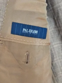 Pal Zileri Sakko aus Luxus E.Thomas Stoff - Mischung aus Wolle, Seide und Leinen.