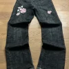 Pashanim 2000 Y2k Archiv Style Baggy bootcut Jeans