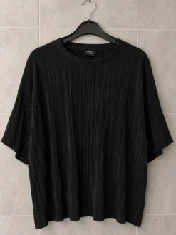 Plissee T-Shirt