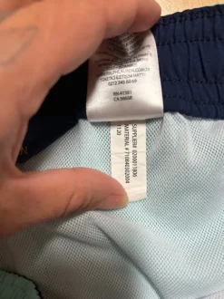 Polo Ralph Lauren Badehose Shorts Herren blau türkis gr L