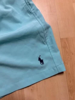 Polo Ralph Lauren Badehose Shorts Herren blau türkis gr L
