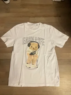 Printed T-Shirt weiß