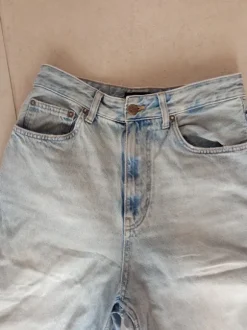 Pull & Bear Jeansshorts Jeans Shorts Baggy hellblau Gr 36
