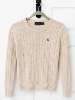 Pull torsadée, beige, taille XXS Ralph Lauren