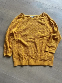 Pulli - halber Arm - Tom Tailor / Gr. M -Gelb Senf