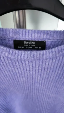 Pullover lila Flieder M Bershka
