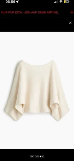 Pullover mit Fledermausärmeln