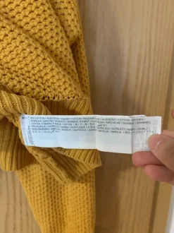 Pullover Senfgelb