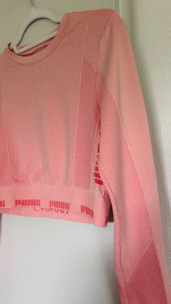 Puma | Langarmshirt | cropped | Gym
