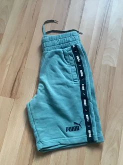Puma Joggingbroek Short Groen/Zeefoam – Comfort Fit