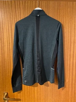 Puma Running Sportjacke Longsleeve schwarz grau Gr. M