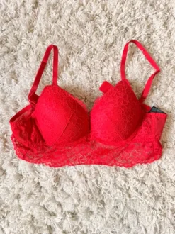 Push Up BH mit Spitze