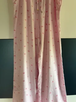 Pyjama Hose mit Schleifenmuster