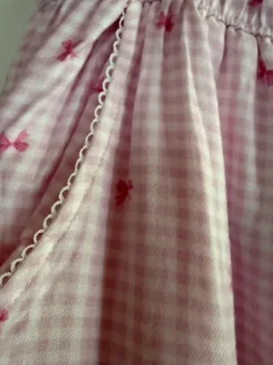 Pyjama Hose mit Schleifenmuster