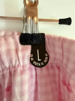 Pyjama Hose mit Schleifenmuster