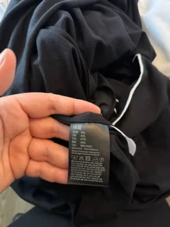 Pyjama Oberteil H&M schwarz