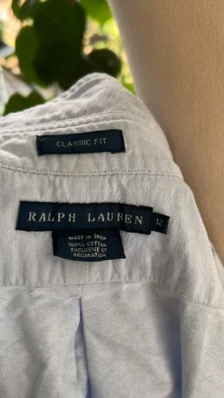 Ralph Lauren Hemd hellblau – Classic Fit Preppy
