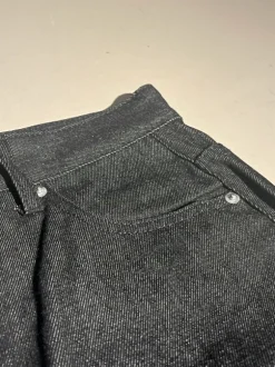 Real Baggy/Bootcut Black Selvedge Jeans