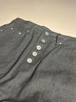 Real Baggy/Bootcut Black Selvedge Jeans