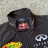 Red Bull F1 Style Vintage Bomberjacke Sommer M Unisex Schwarz