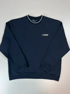 Reebok Sweatshirt XL Vintage Navy Oversized Basic
