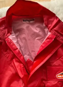 Regenanzug Motorrad Hein Gericke Rot Gr. M