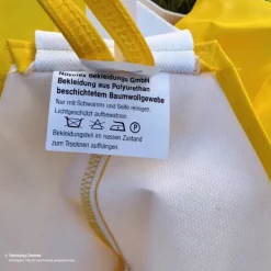 Regenlatzhose gelb neu