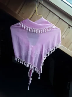 Reserviert- Bauchtanz-Tribal Gürtel Gr. M/L rosa/pink