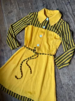 Retro/vintage handgemaakt jaren 60/70 jurkje🌸