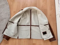 River Island Wildleder Jacke XL gefuttert