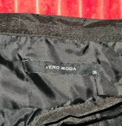 Rock schwarz Pailletten Vero Moda
