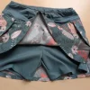 Rock Shorts von Decathlon Mit Blumenmuster
