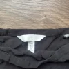 Rok zwart H&M maat 42 met split