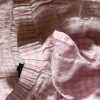 rosa weiss karierte pyjama hose