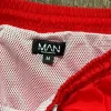 Rote BoohooMAN Badehose