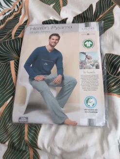Royal Class, Herren Pyjama, Größe XXL (58), Schlafanzug, neu OVP, Bio