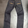 (S) Nudie Jeans - Straight Alf - Dry Heavy - Raw Denim
