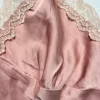 Satinstoff Rose Top