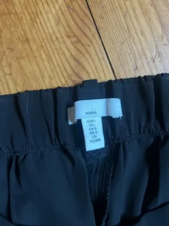 Schicke schwarze Umstandshose