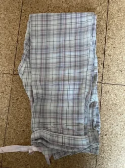 Schlafanzughose mit Glitzer streifen