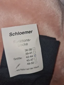 Schloemer Funktionssocken Gr.42-44