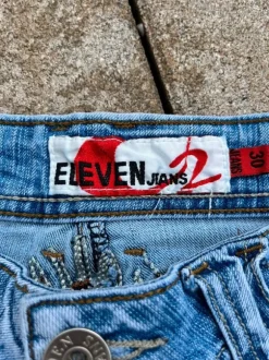Schöne Damen Jeans Hotpands Gr. S Baumwolle mit Stickerei