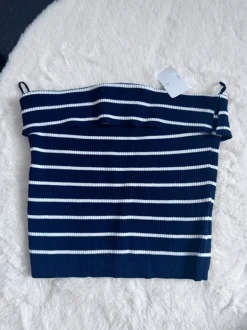 Schulterfreie top