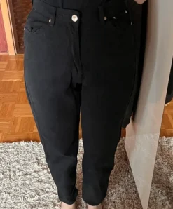 Schwarze Jeans / Mom Jeans