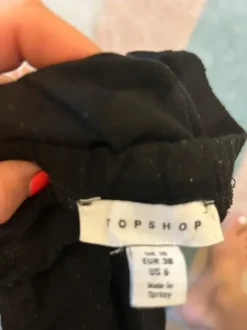 Schwarze leggins topshop