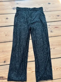 Schwarze Pailettenhose ASOS