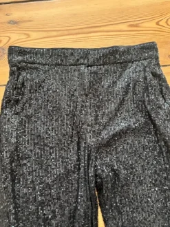 Schwarze Pailettenhose ASOS