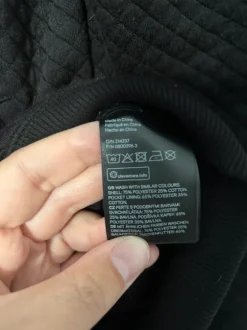 Schwarze Sweatjacke Männer