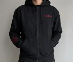 Schwarzer All Access Zip-Hoodie