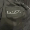 Schwarzer Anzug dezent gestreift von Barisal Größe 98